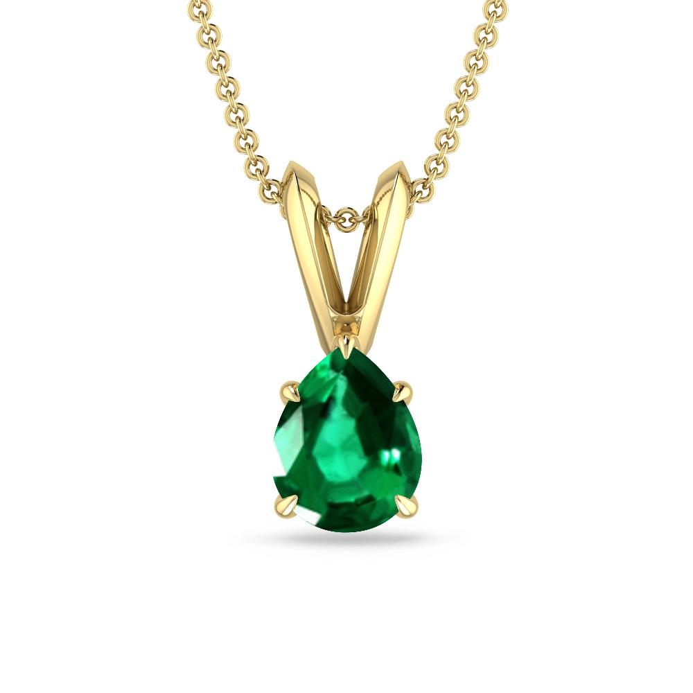 Yellow Gold - Emerald