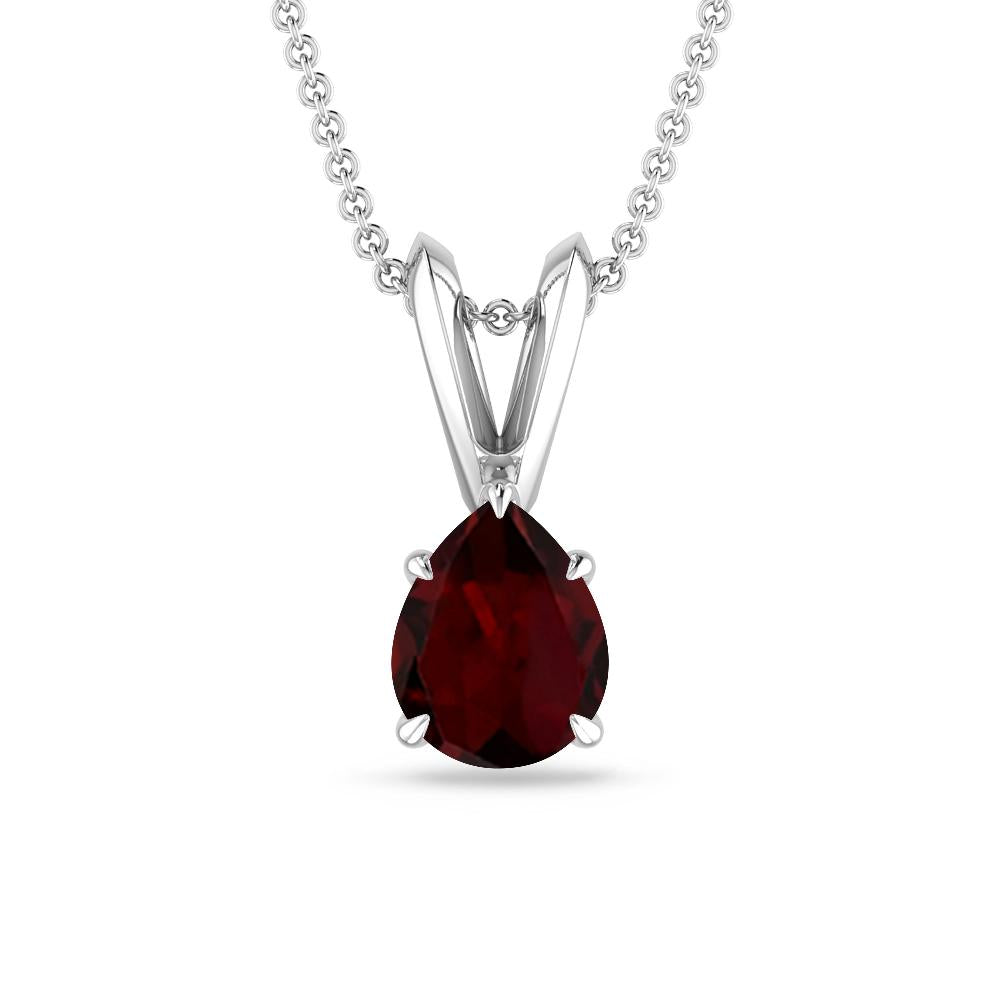 White Gold - Garnet