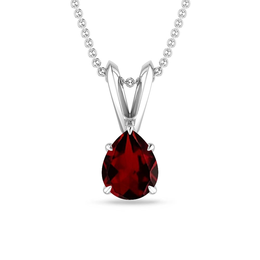 White Gold - Garnet