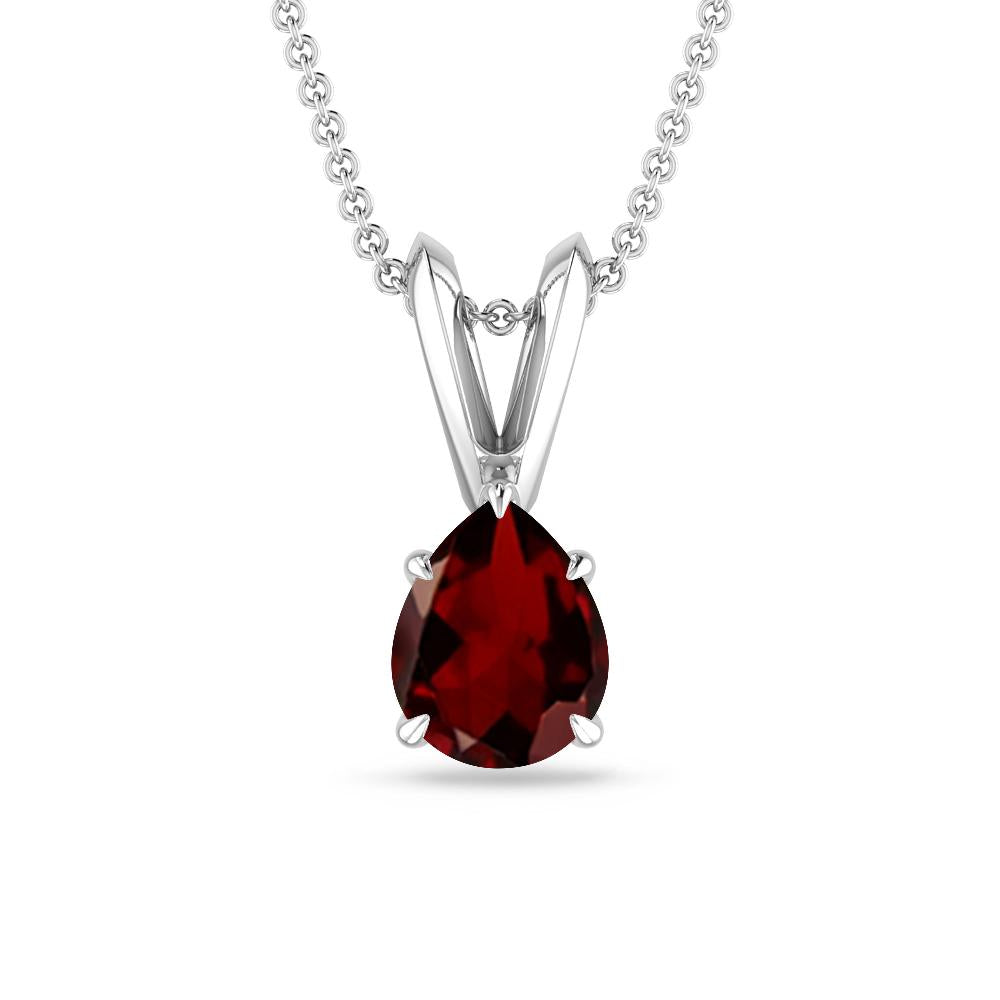 White Gold - Garnet