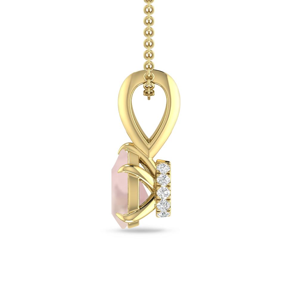 Yellow Gold - Morganite