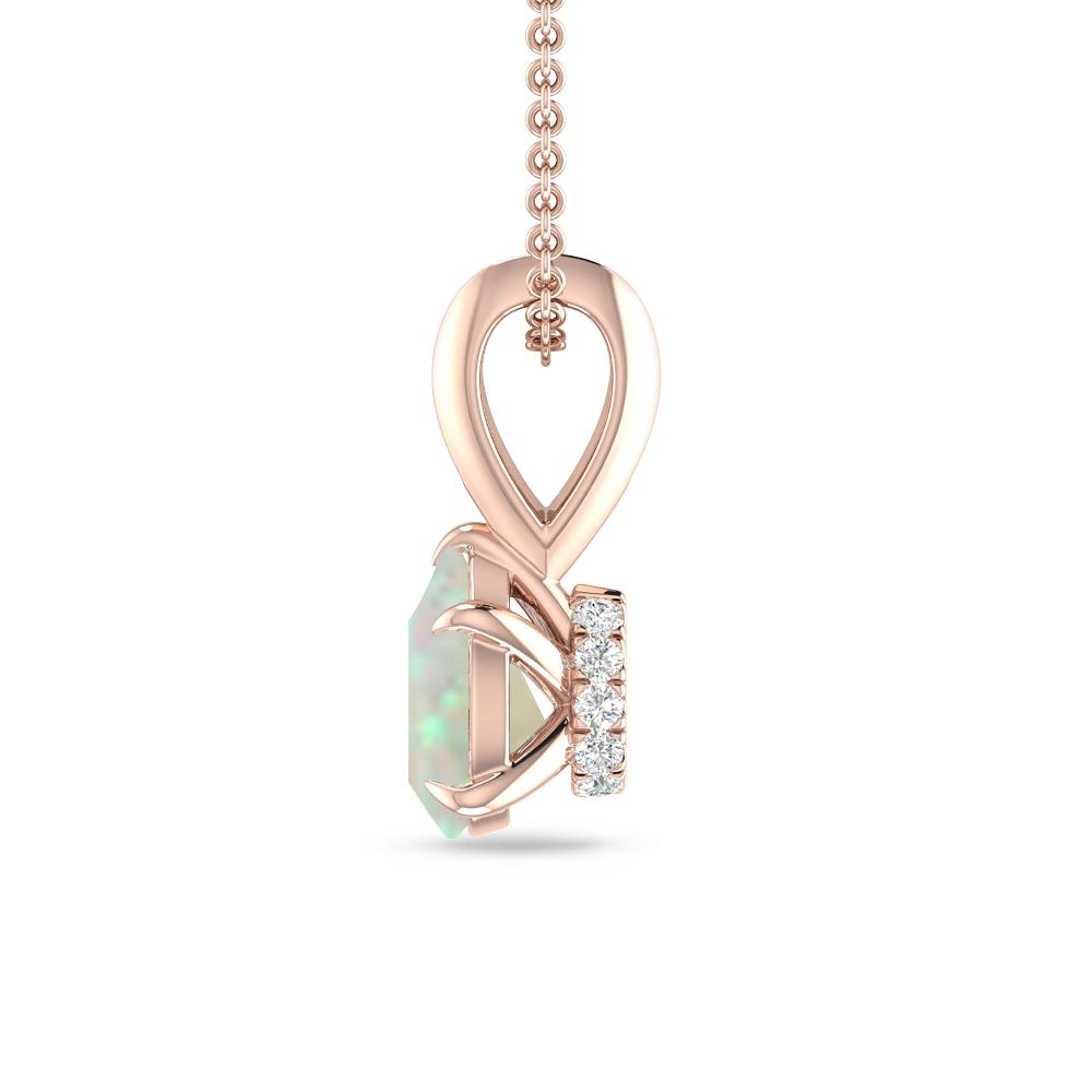 Rose Gold - Opal