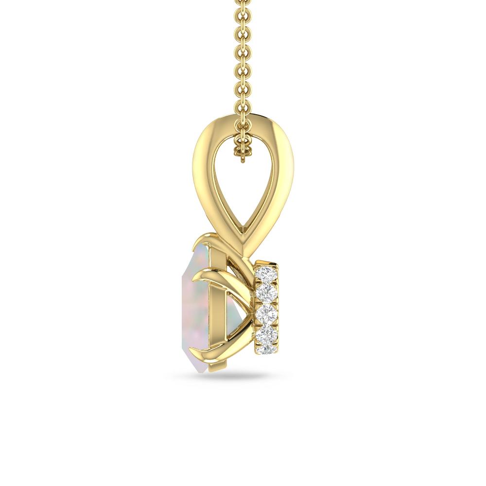 Yellow Gold - Opal