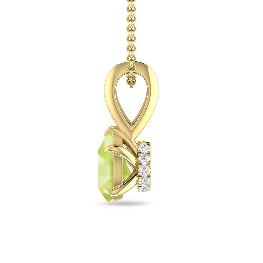 Yellow Gold - Peridot