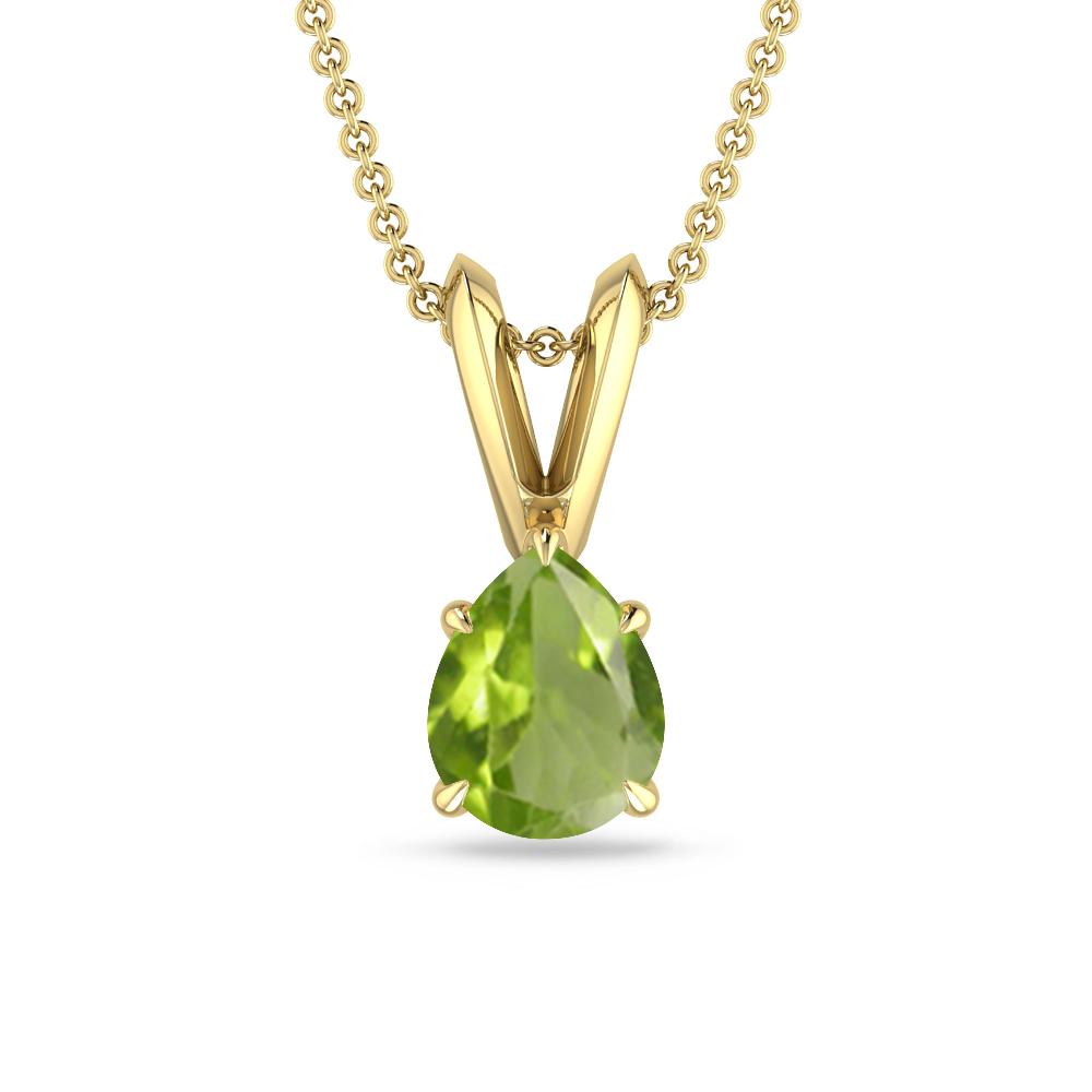 Yellow Gold - Peridot