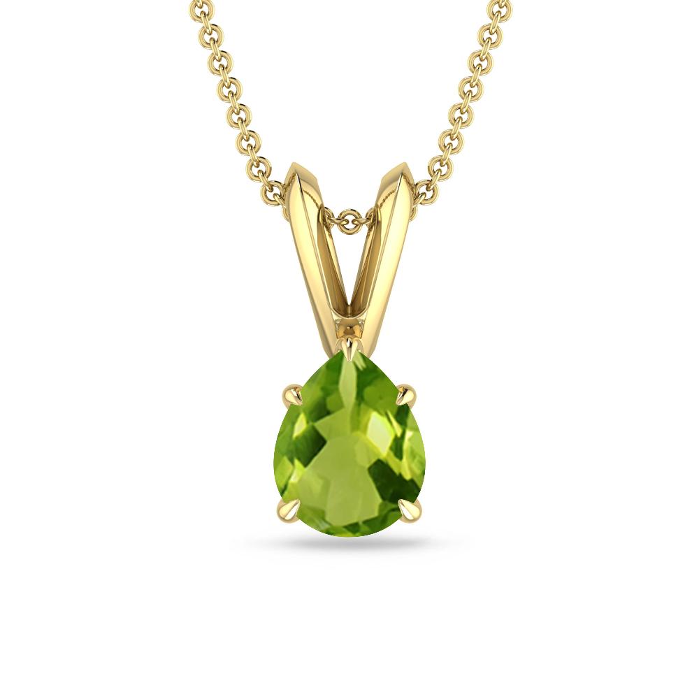 Yellow Gold - Peridot