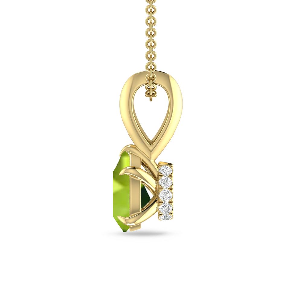 Yellow Gold - Peridot