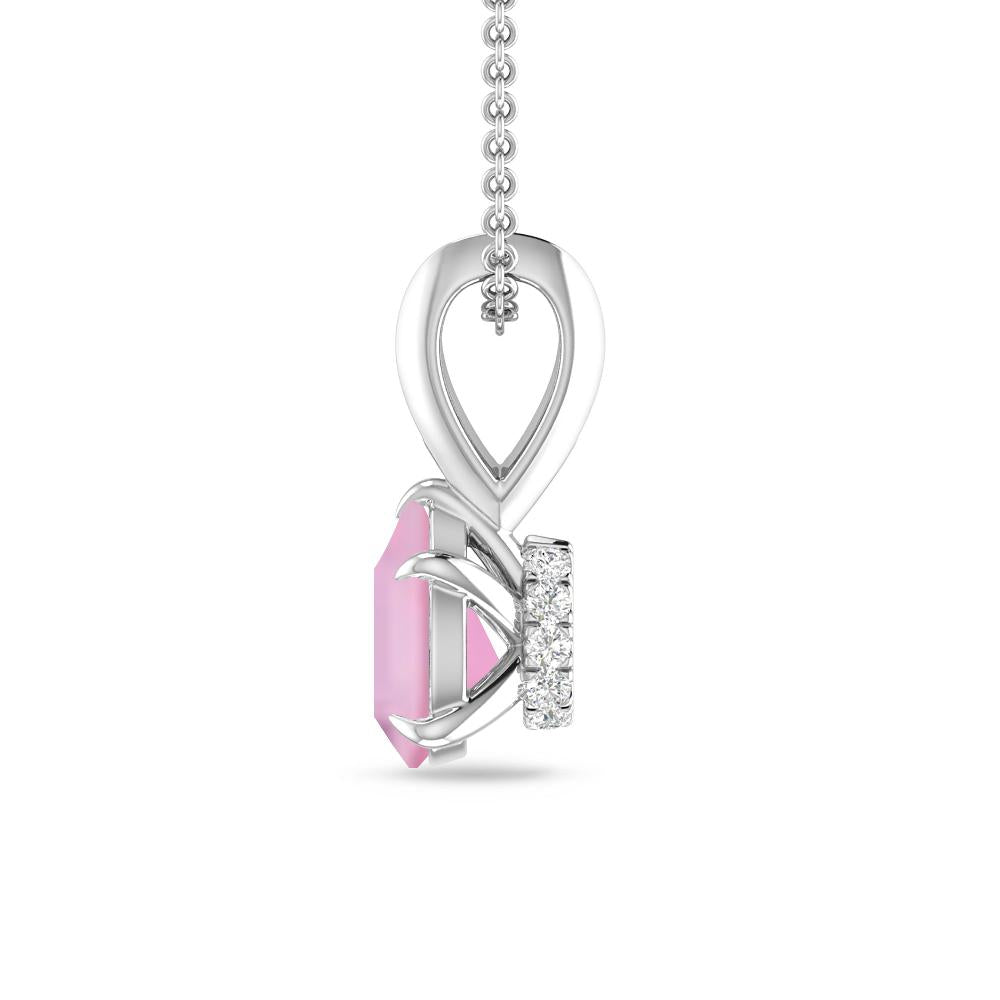 White Gold - Pink Tourmaline