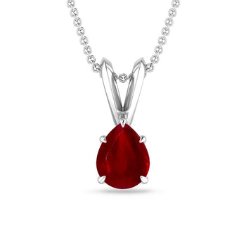 White Gold - Ruby