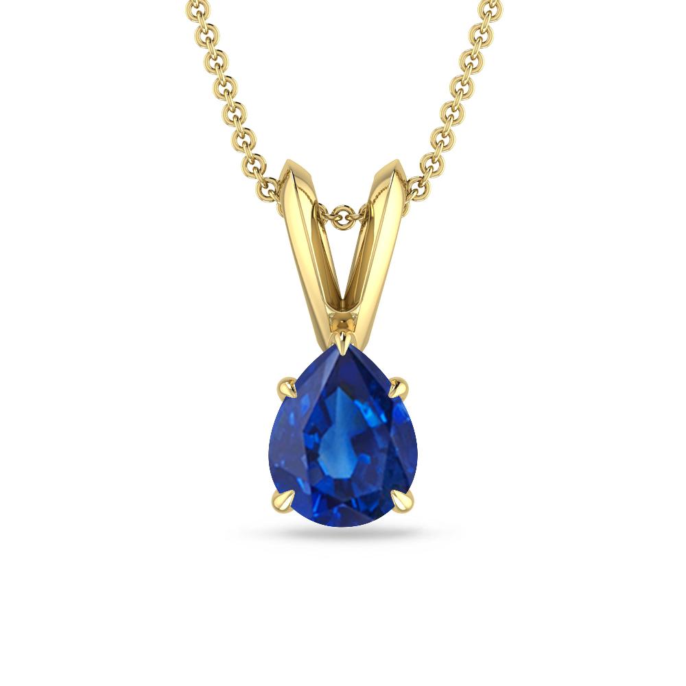 Yellow Gold - Sapphire