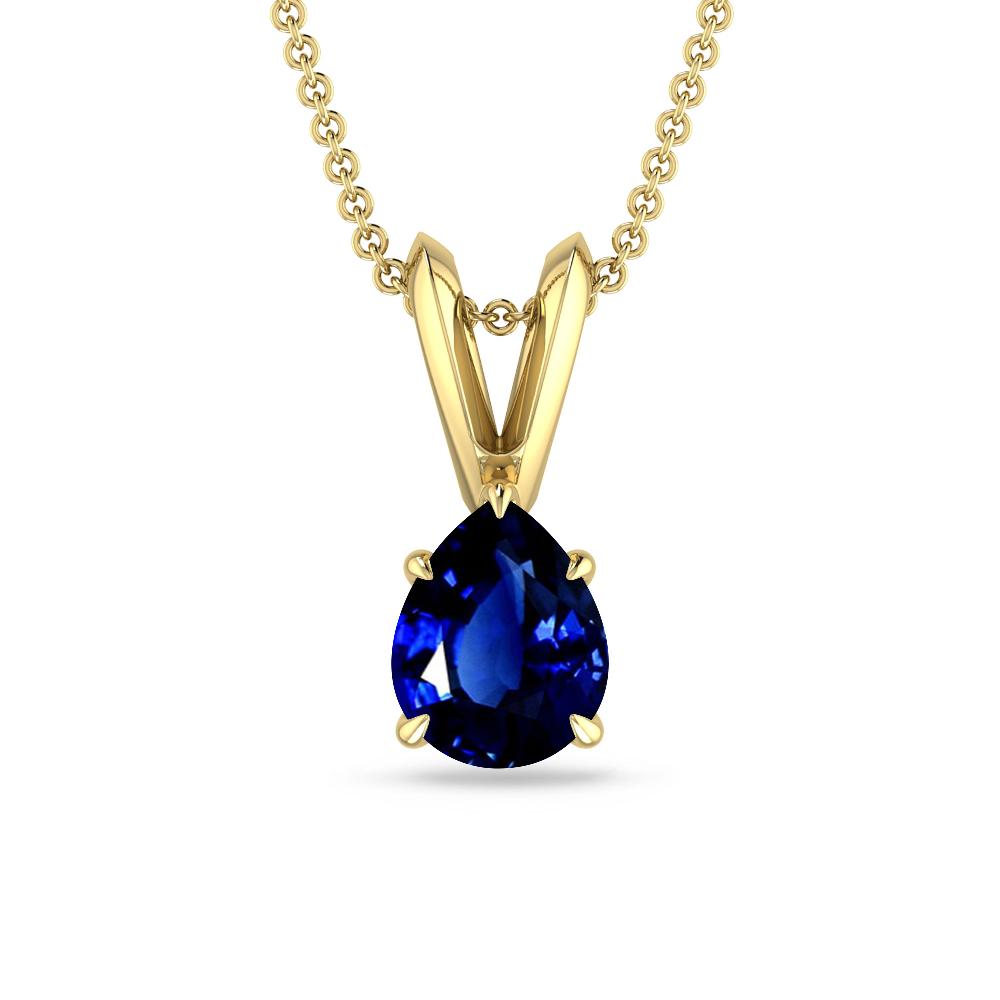 Yellow Gold - Sapphire