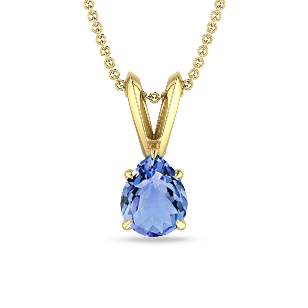 Yellow Gold - Tanzanite