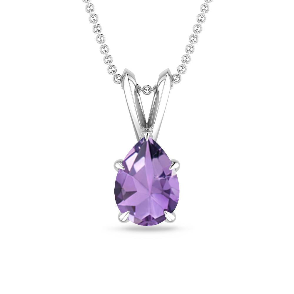 White Gold - Amethyst