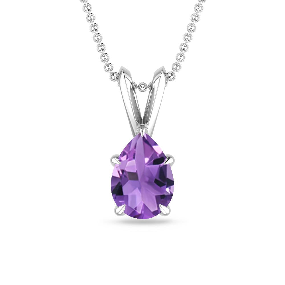 White Gold - Amethyst