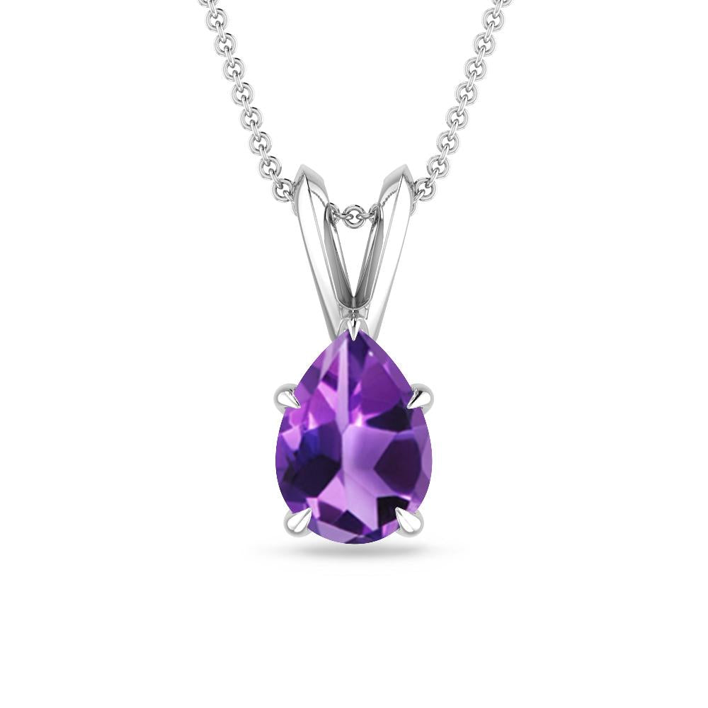 White Gold - Amethyst