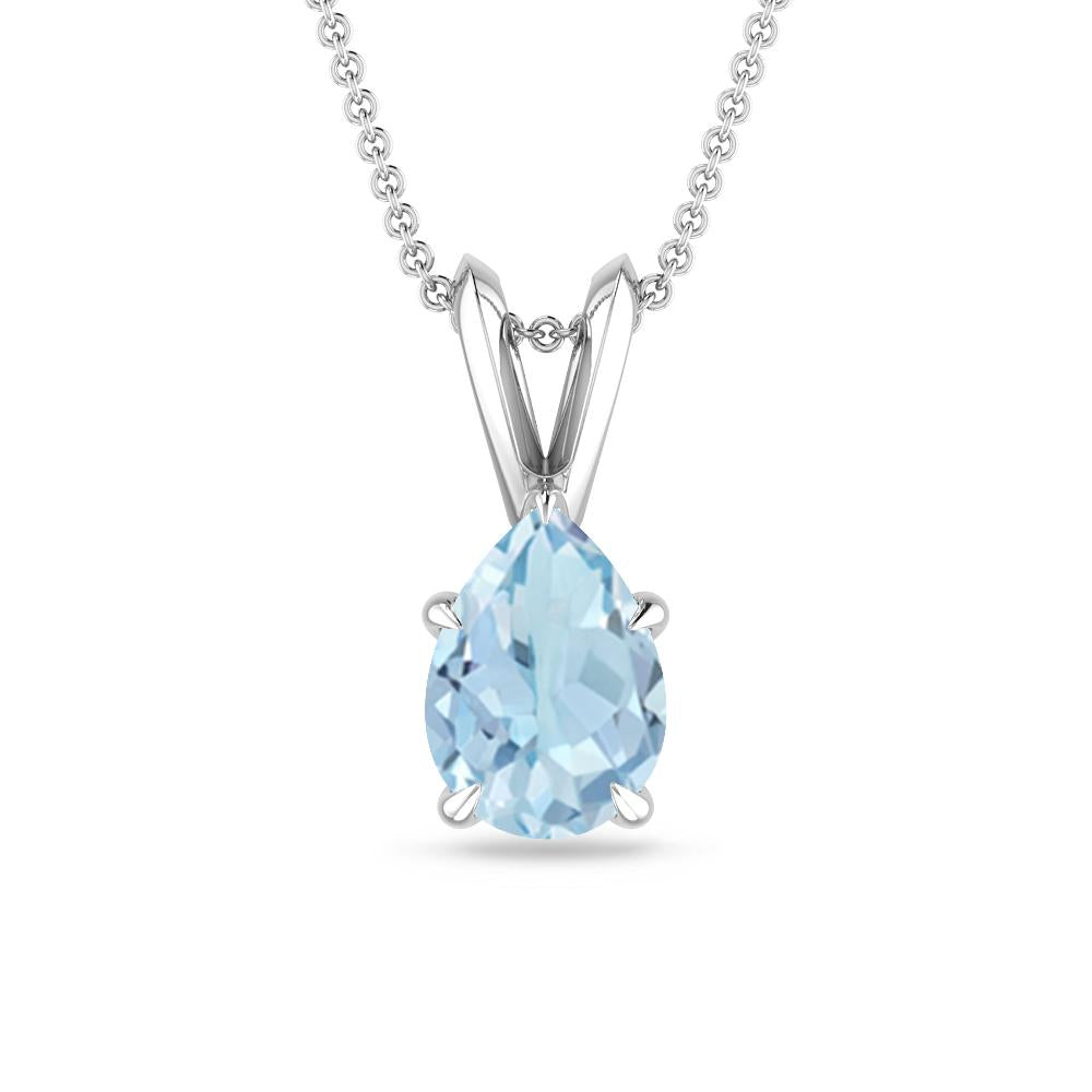 White Gold - Aquamarine