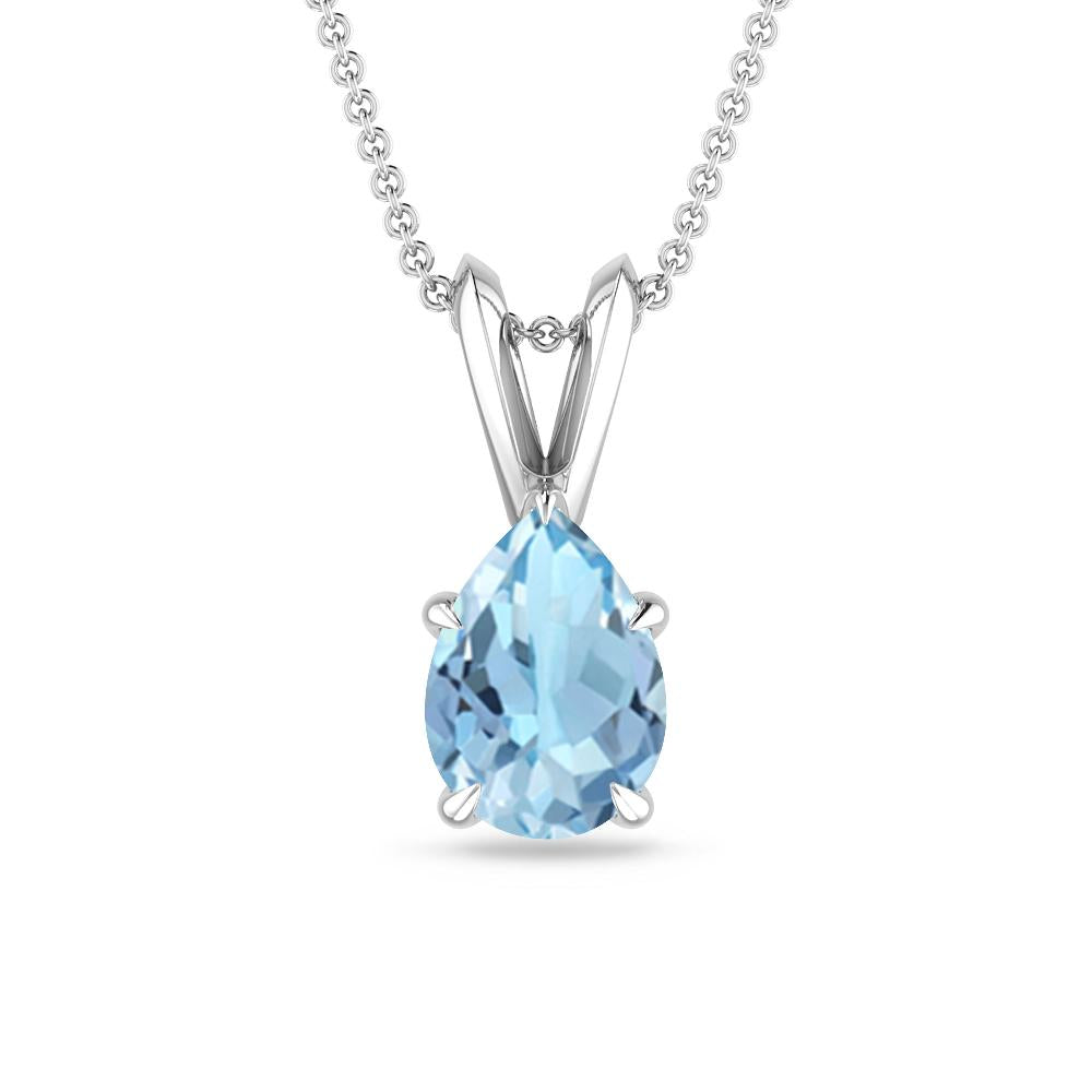 White Gold - Aquamarine