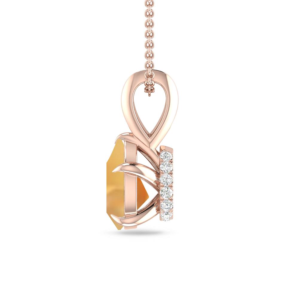 Rose Gold - Citrine