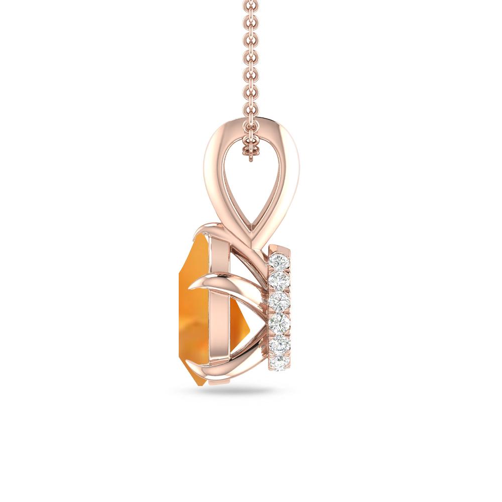 Rose Gold - Citrine