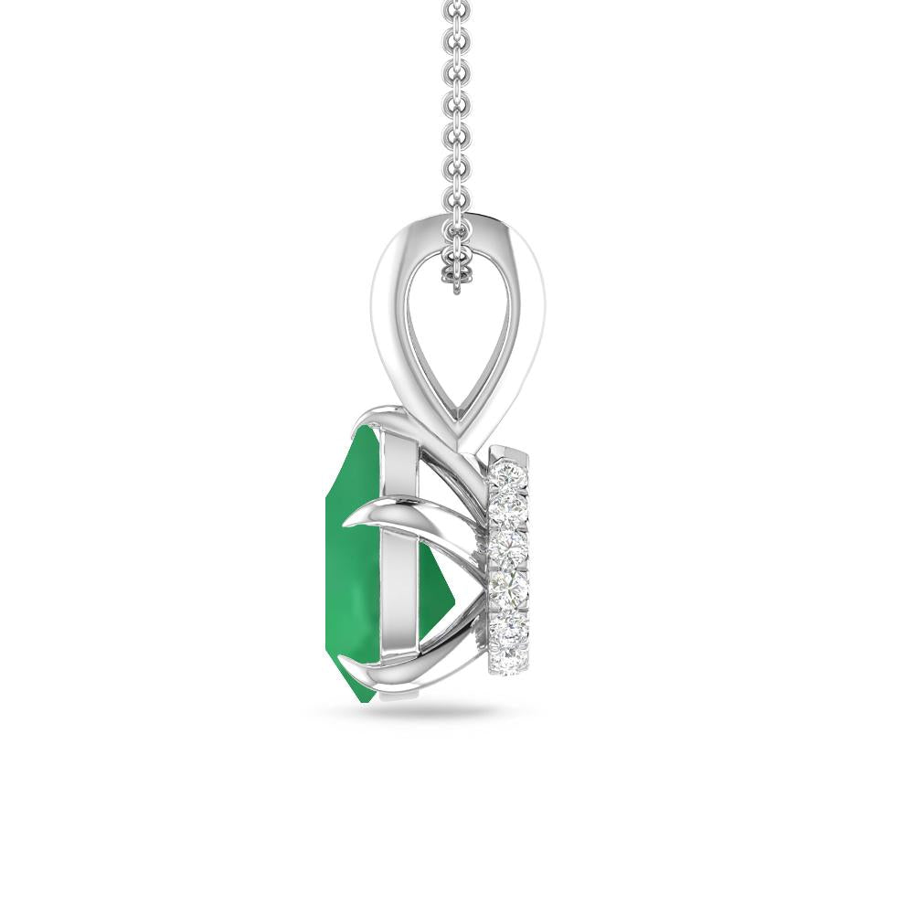 White Gold - Emerald