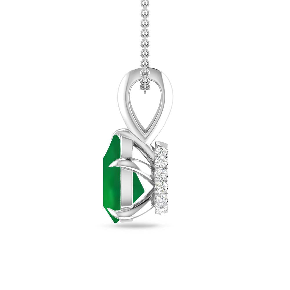 White Gold - Emerald