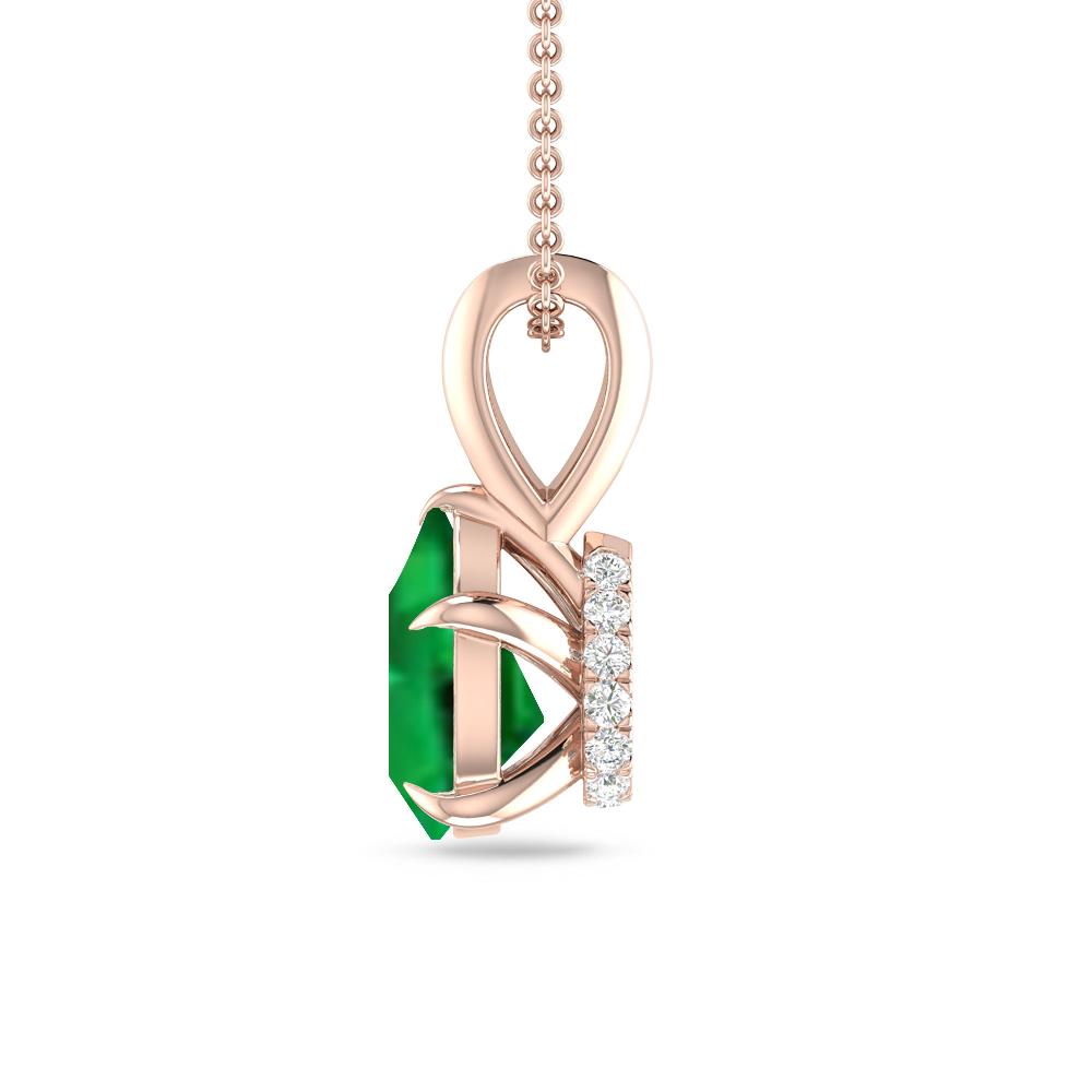 Rose Gold - Emerald