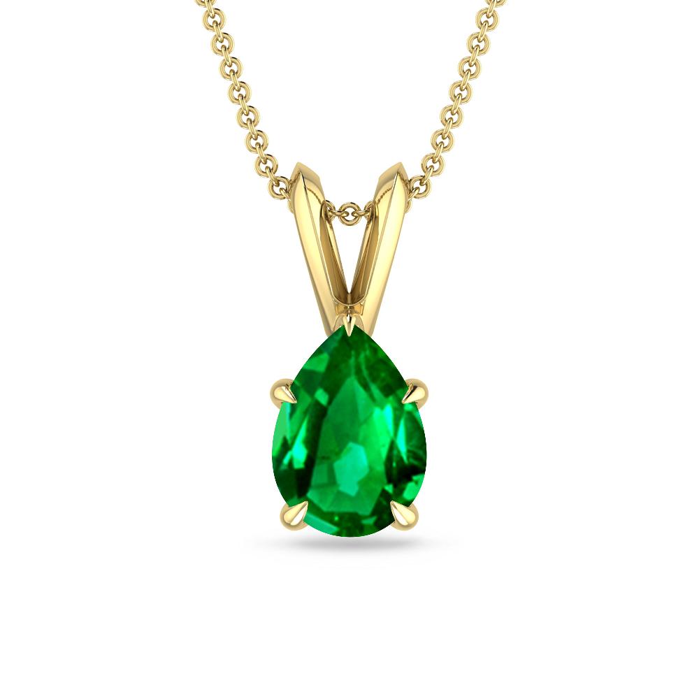 Yellow Gold - Emerald