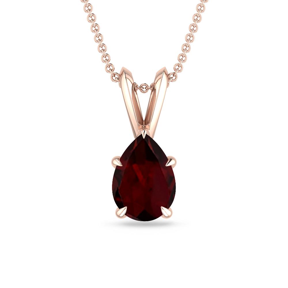 Rose Gold - Garnet