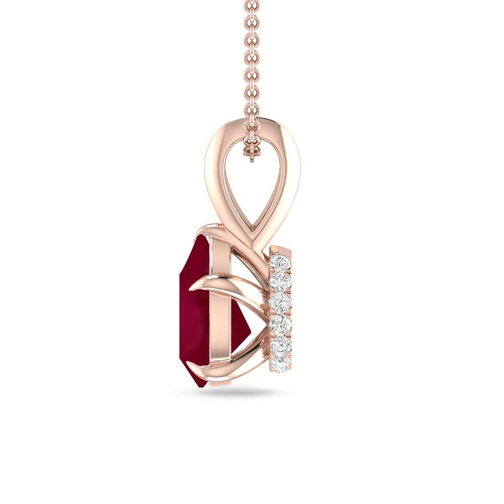 Rose Gold - Garnet