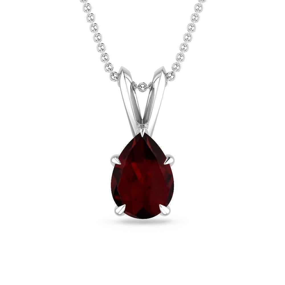 White Gold - Garnet