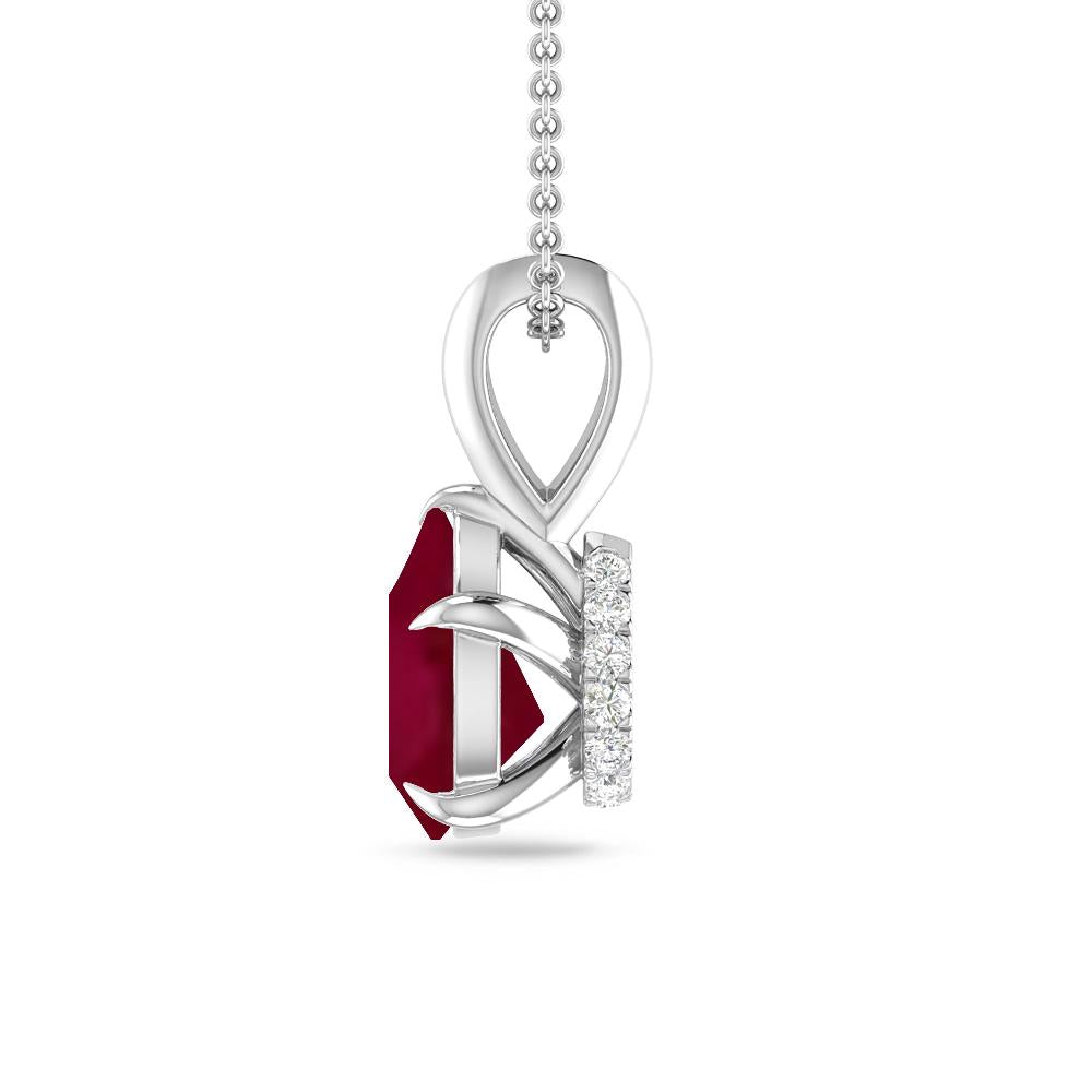 White Gold - Garnet