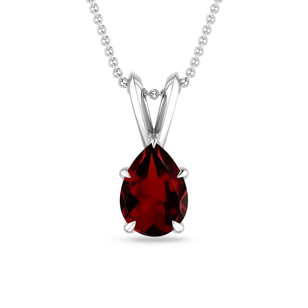 White Gold - Garnet