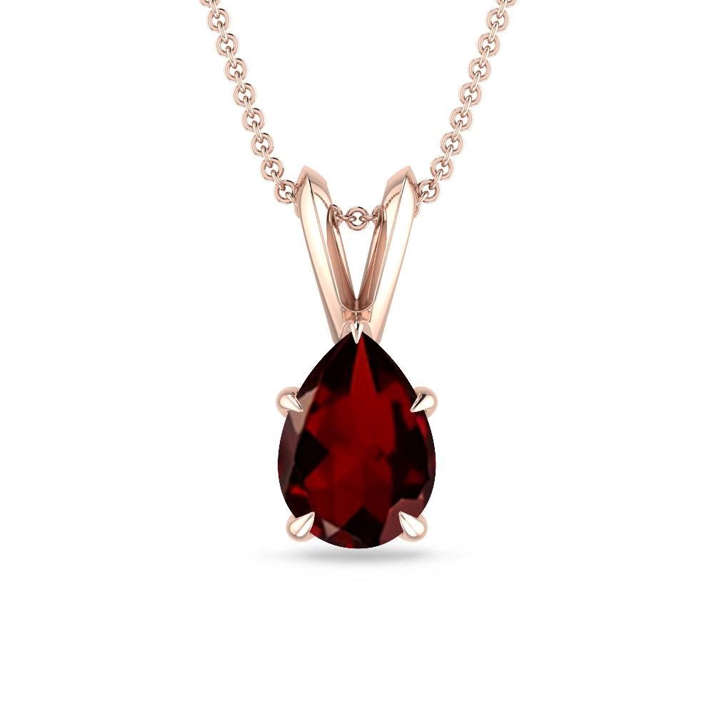 Rose Gold - Garnet