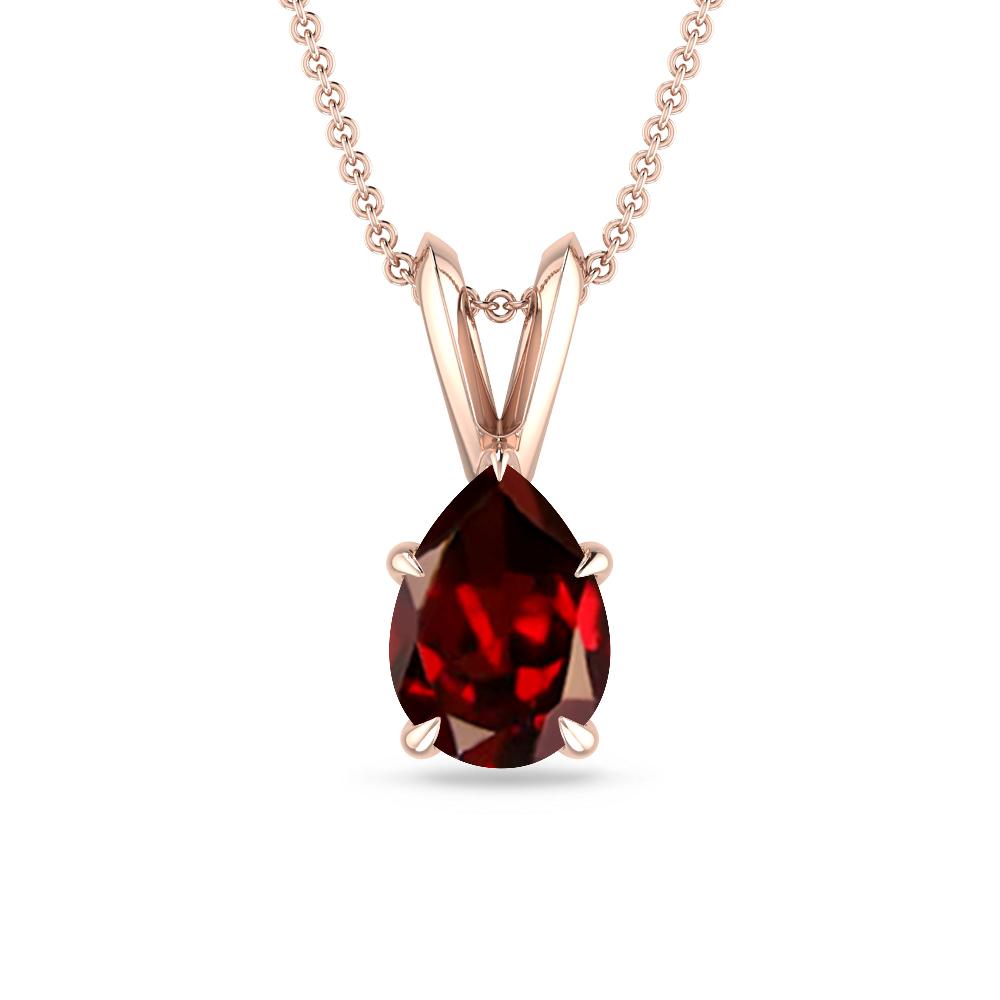 Rose Gold - Garnet