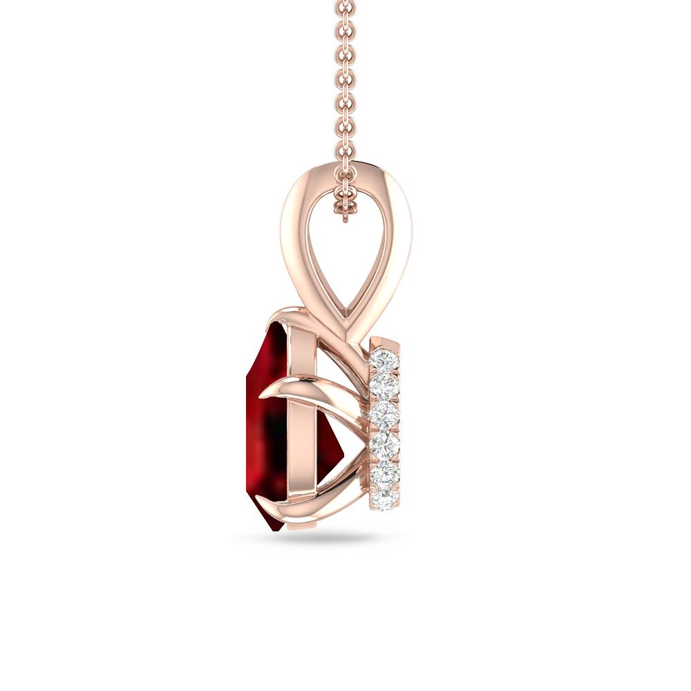 Rose Gold - Garnet