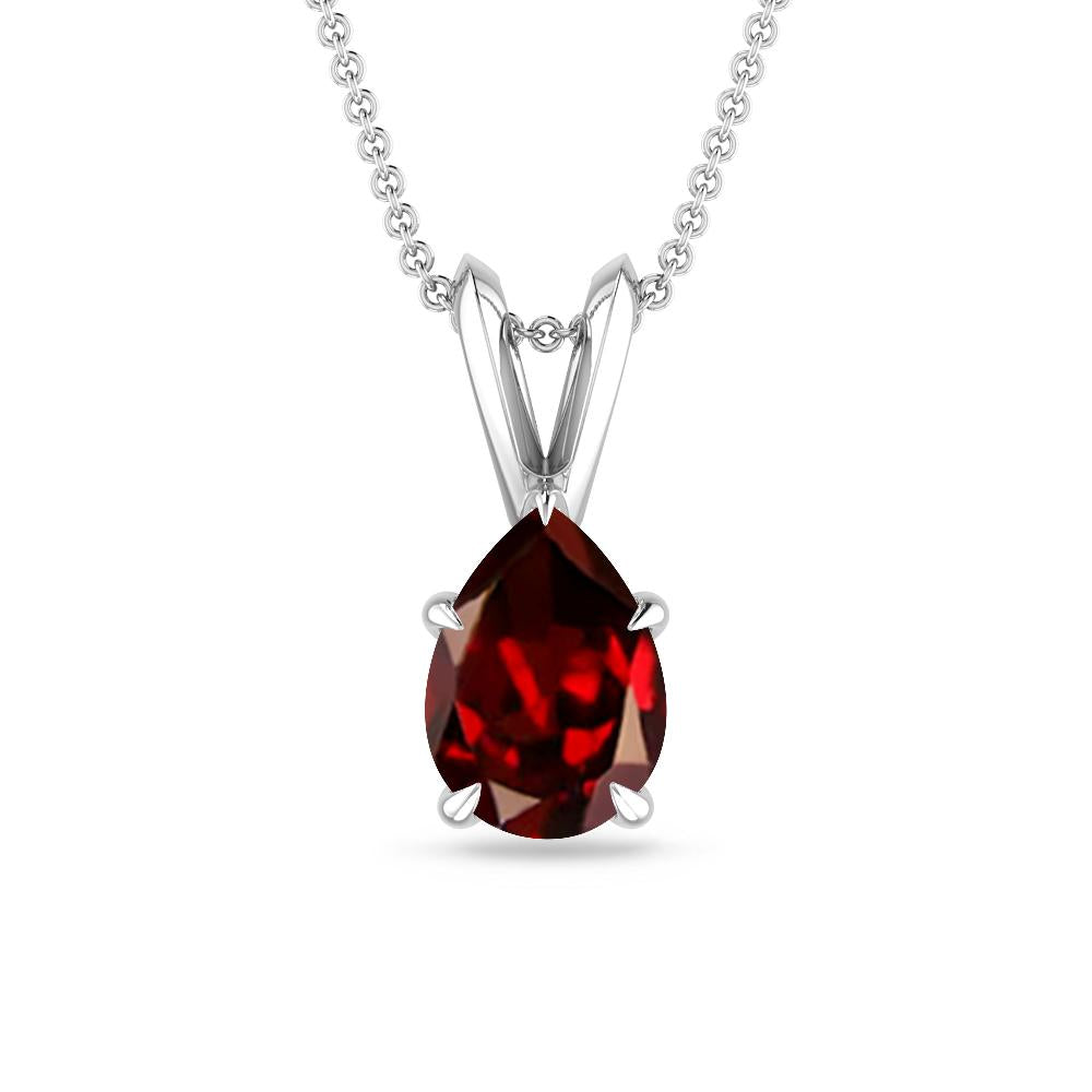 White Gold - Garnet