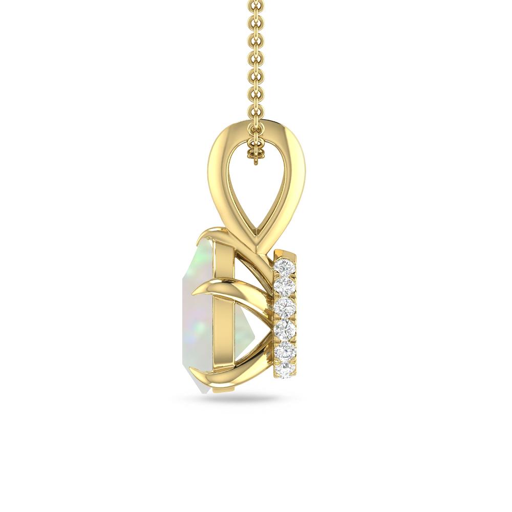 Yellow Gold - Opal