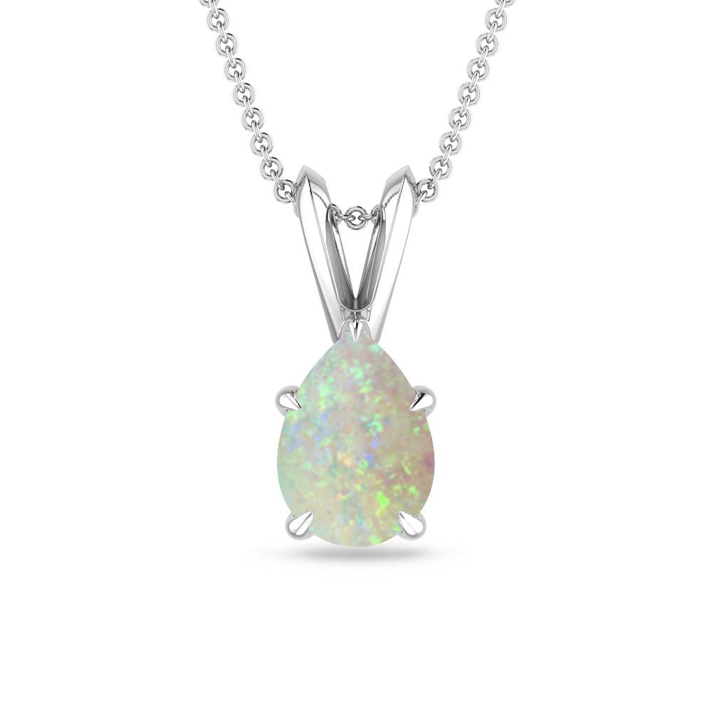 White Gold - Opal