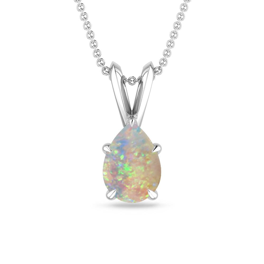 White Gold - Opal