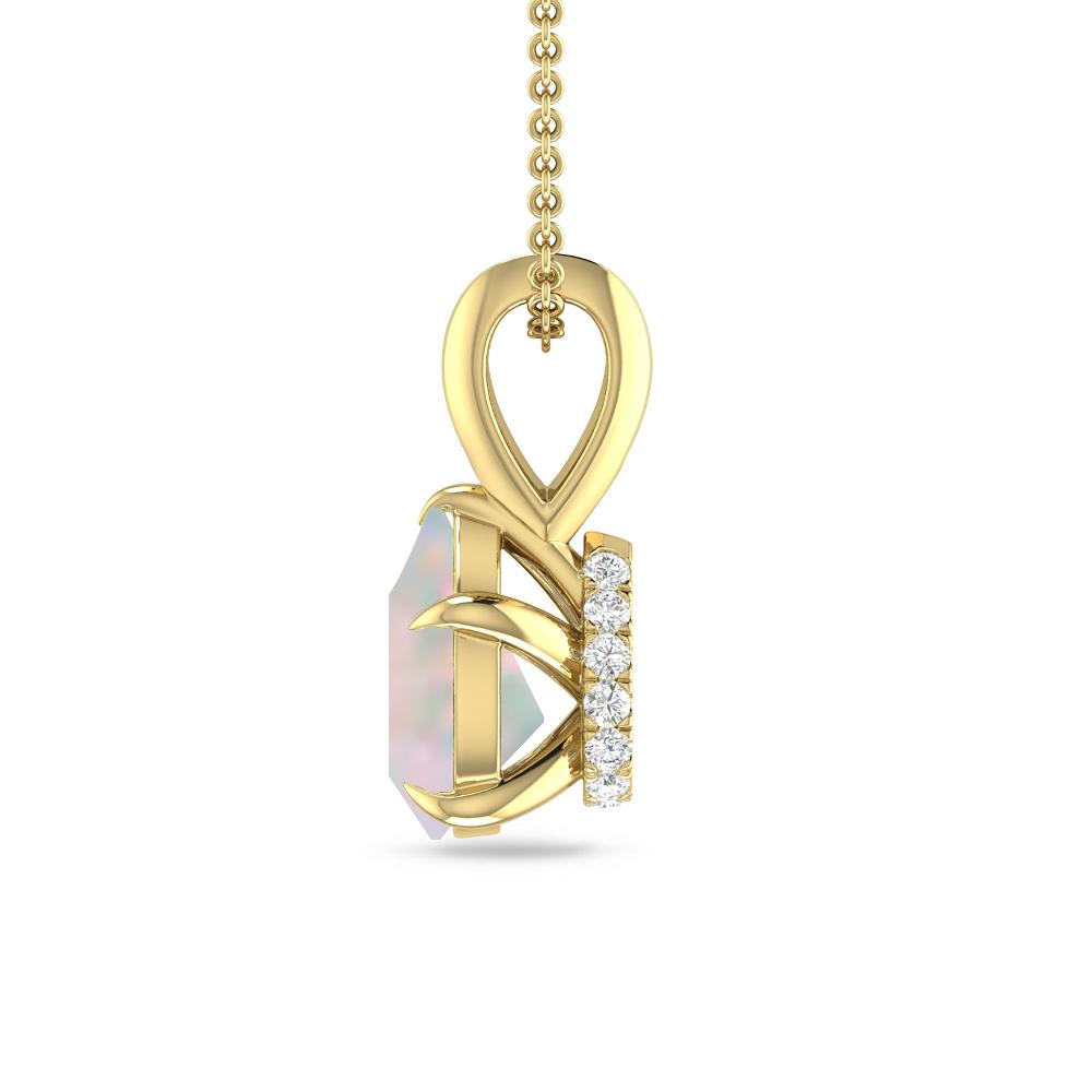 Yellow Gold - Opal