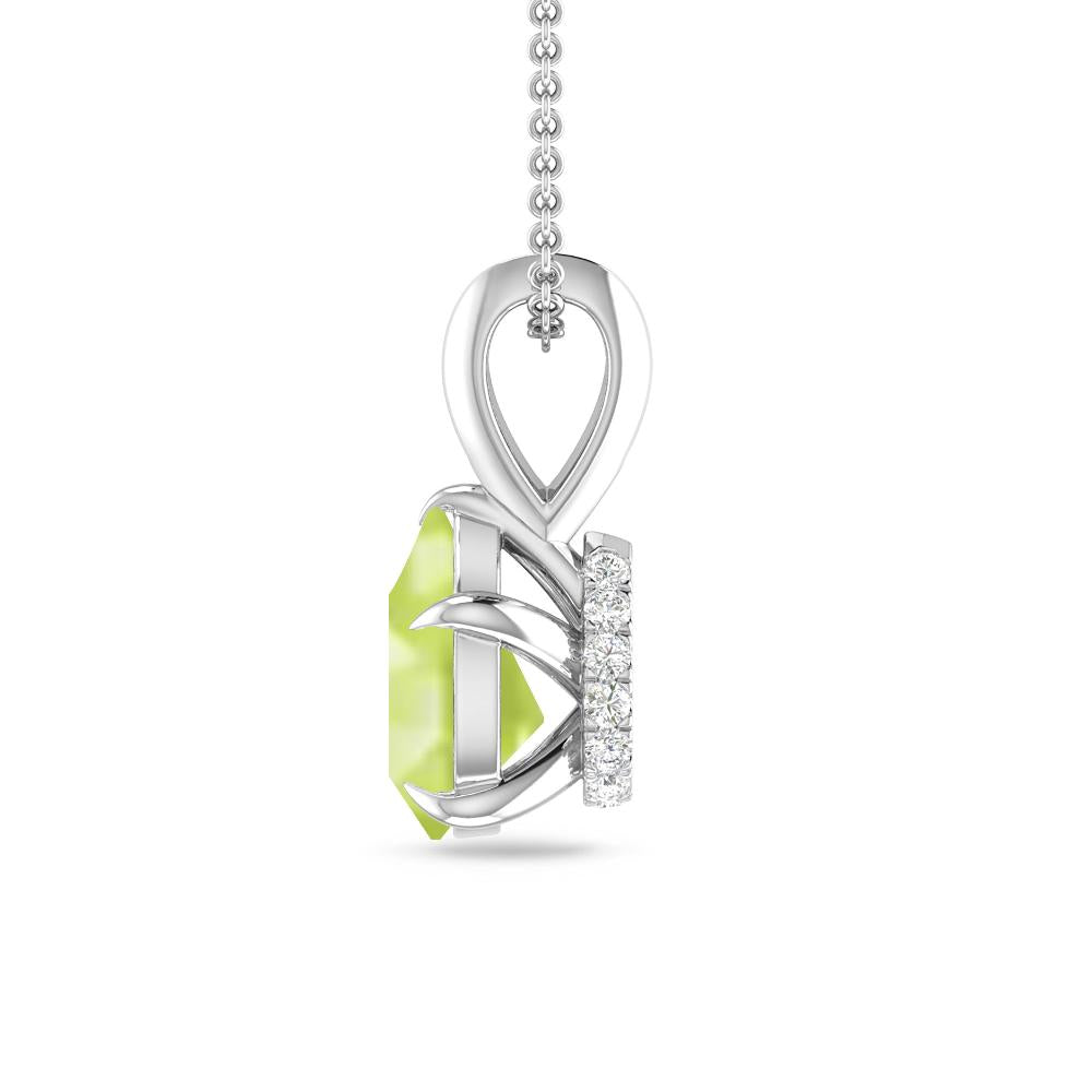 White Gold - Peridot