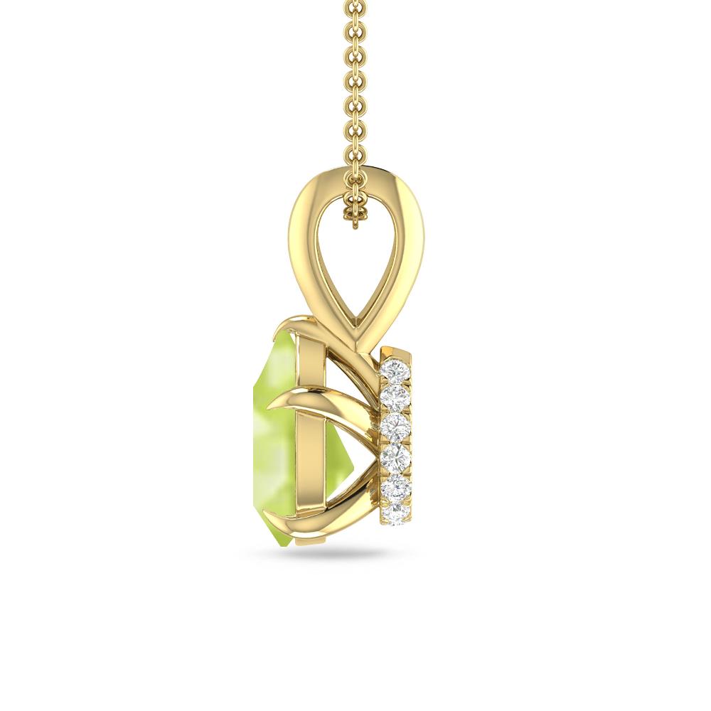 Yellow Gold - Peridot