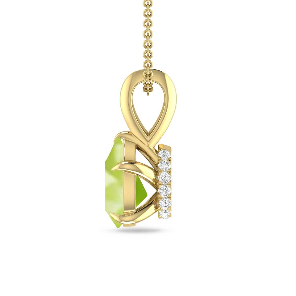 Yellow Gold - Peridot