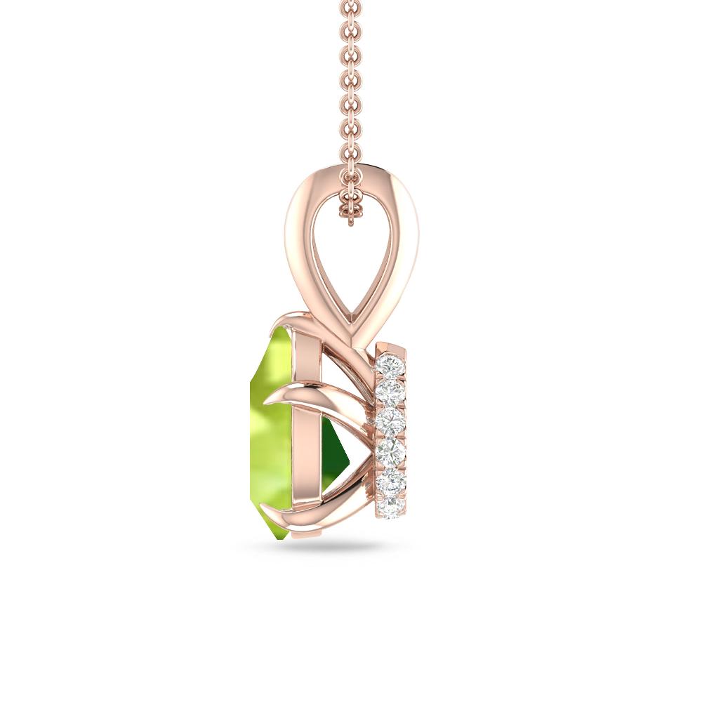 Rose Gold - Peridot