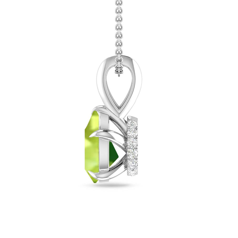 White Gold - Peridot