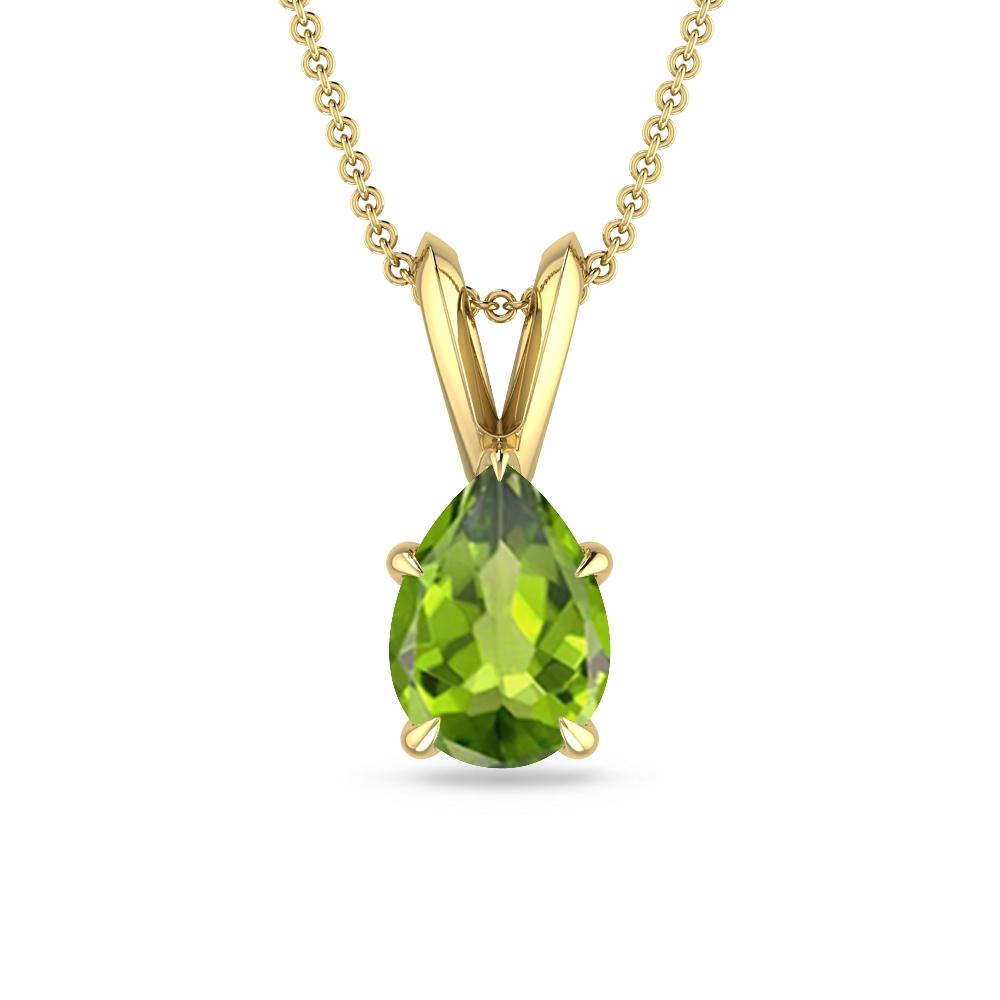 Yellow Gold - Peridot