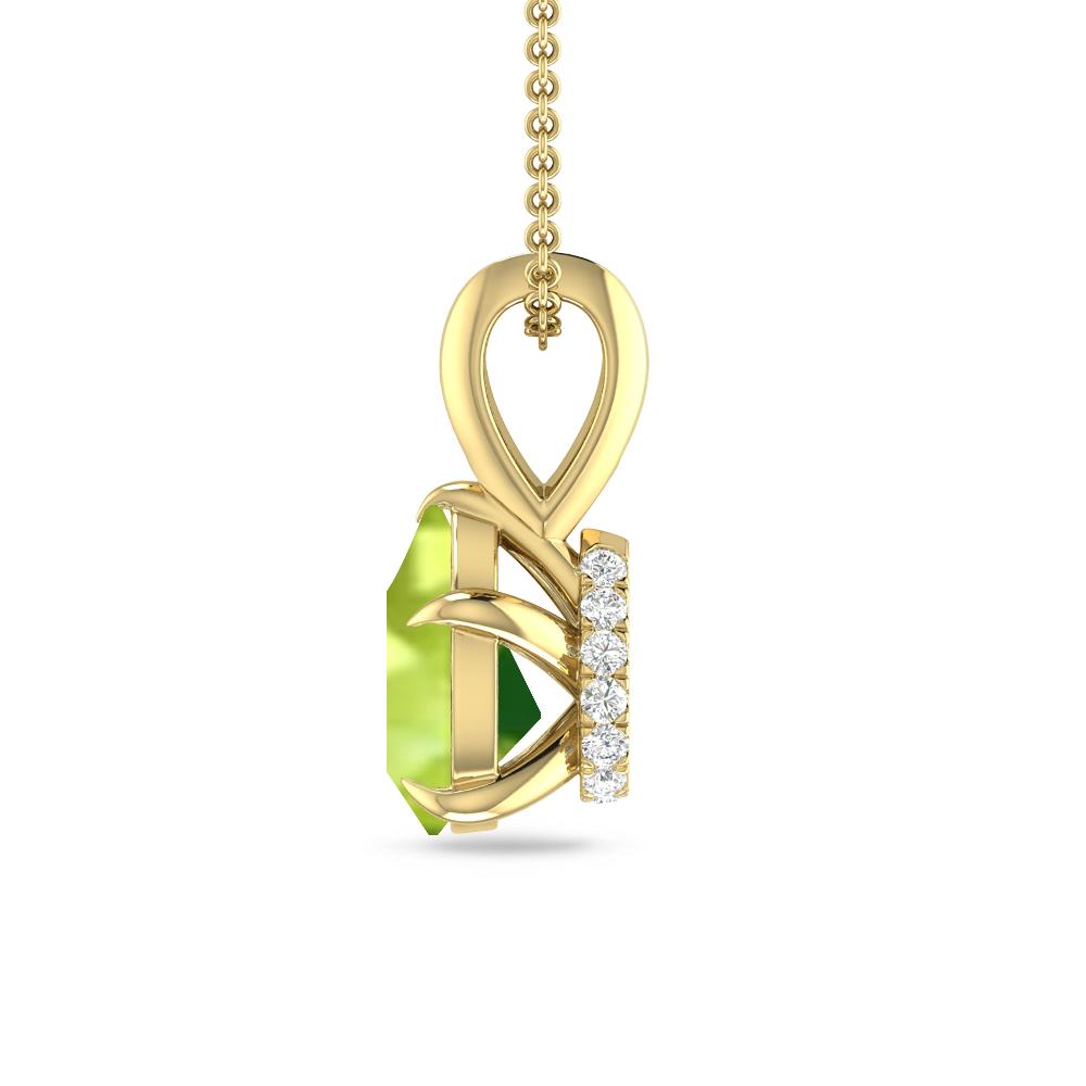 Yellow Gold - Peridot