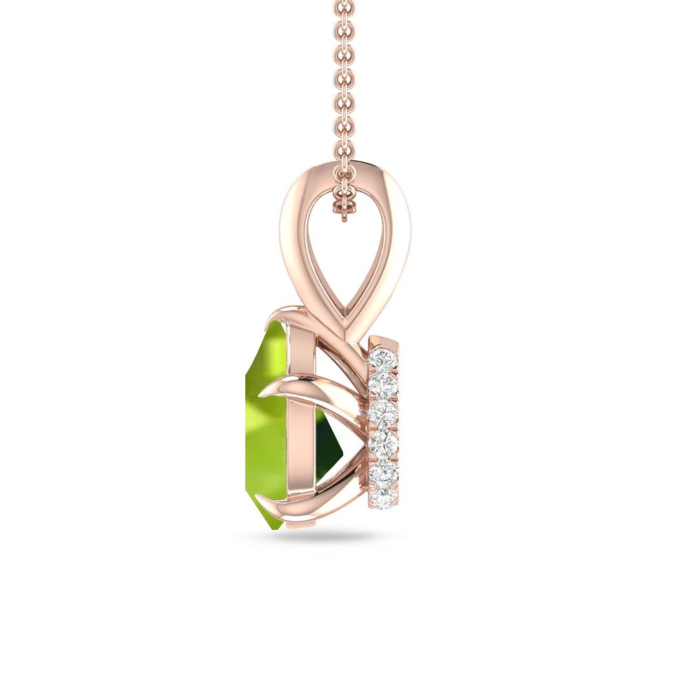 Rose Gold - Peridot