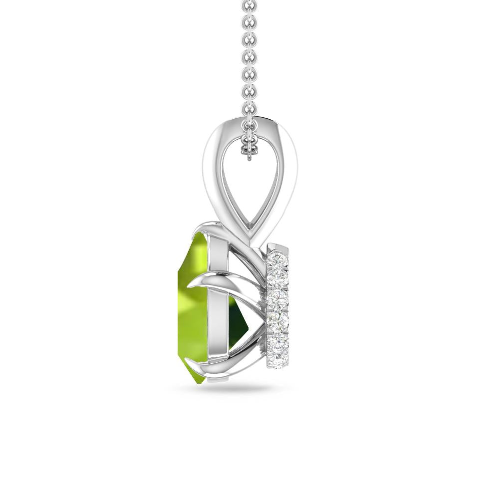 White Gold - Peridot