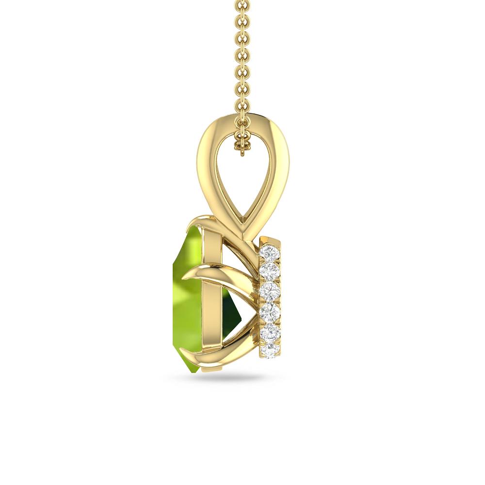 Yellow Gold - Peridot